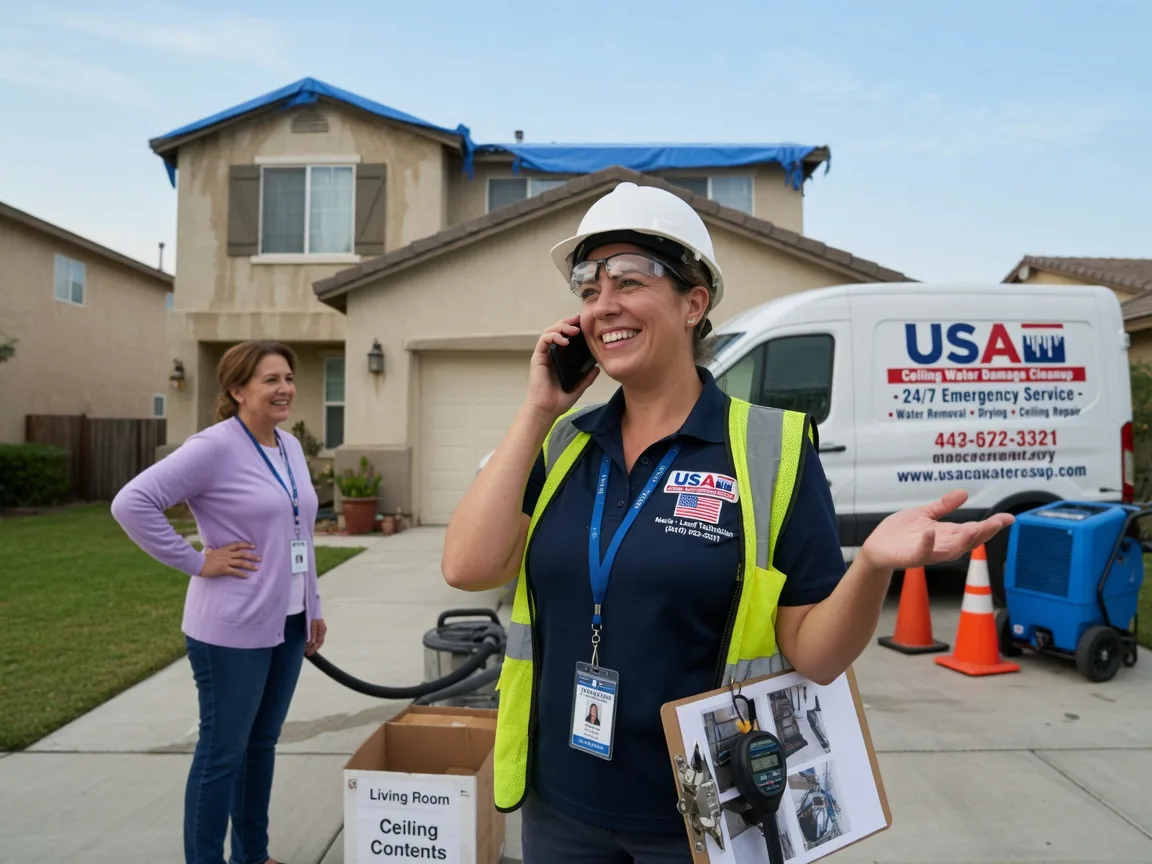 Ceiling Water Damage Restoration Hall Summit, LA FAQs